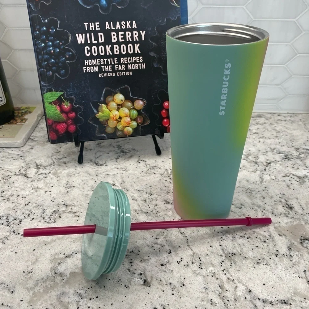 Starbucks 2024 Spring MultiColor Spray Gradient Ombre Tumbler. Brand New. NWT!